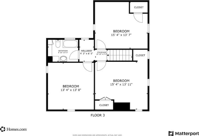 206 Constitution St, Perryopolis, PA 15473 - room layout