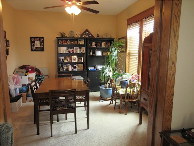 1112 Beaver Ave, Ellwood City Law, PA 16117 - office with a ceiling fan and carpet floors