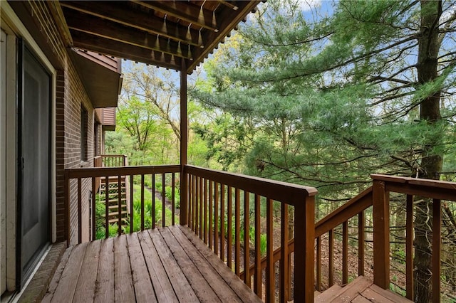 402 Forest Edge Ct, Mccandless, PA 15090 - view of wooden deck