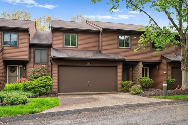 402 Forest Edge Ct, Mccandless, PA 15090 - townhome / multi-family property with a garage and driveway