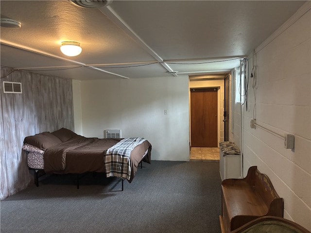 465 S 6th St, Indiana Boro Ind, PA 15701 - bedroom featuring radiator and carpet flooring