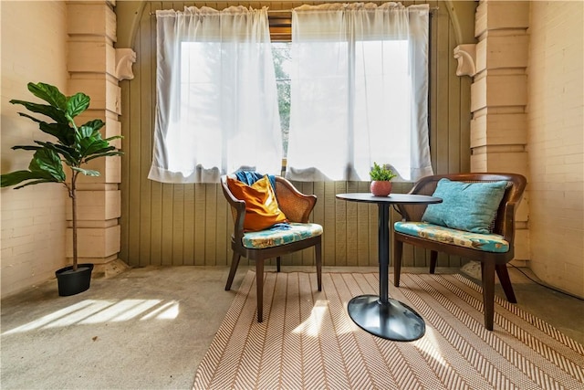 view of sitting room