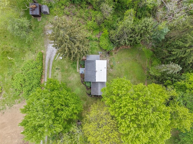 aerial view of property and surrounding area