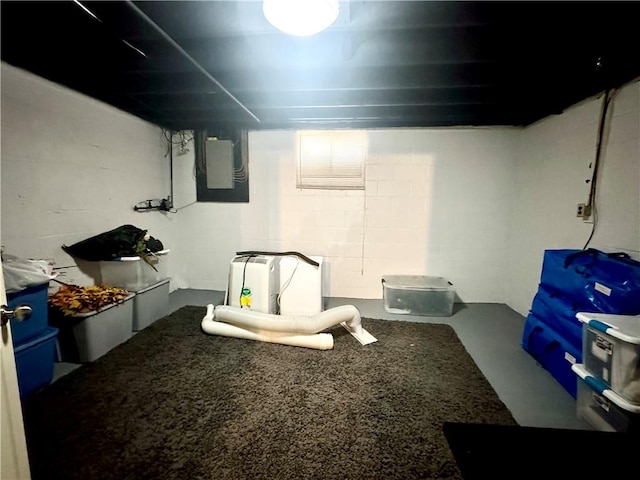 112 Dolphin Dr, Twp Of But Se, PA 16002 - below grade area featuring electric panel