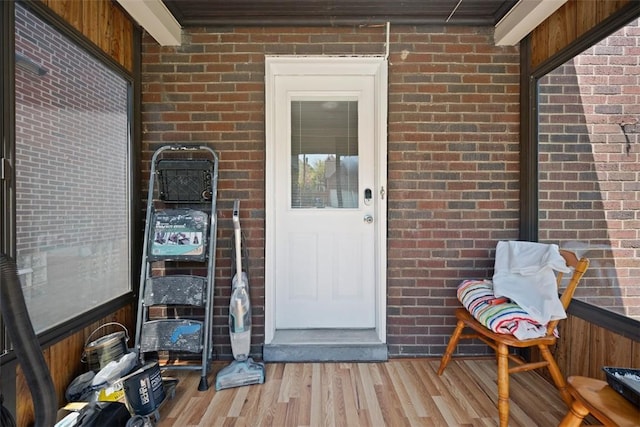 7208 Raymond St, Swissvale, PA 15218 - view of exterior entry with brick siding