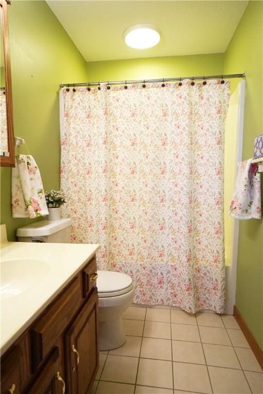 106 Arbor Trl, Slippery Rock Boro, PA 16057 - full bath featuring toilet, tile patterned flooring, and vanity