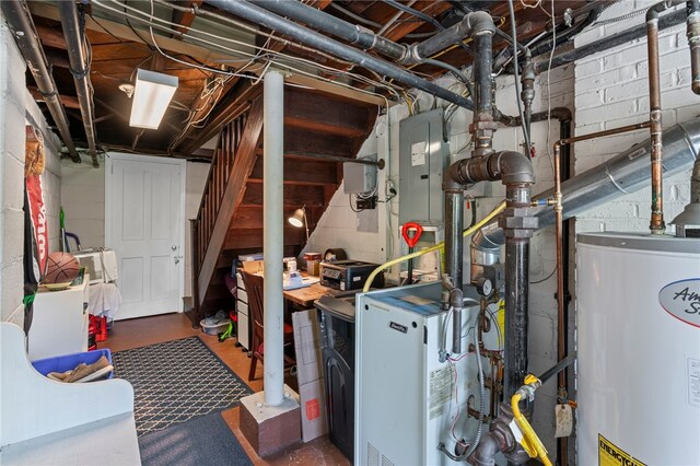 utilities with gas water heater