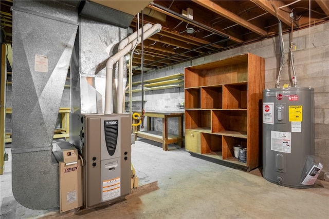 utilities with water heater