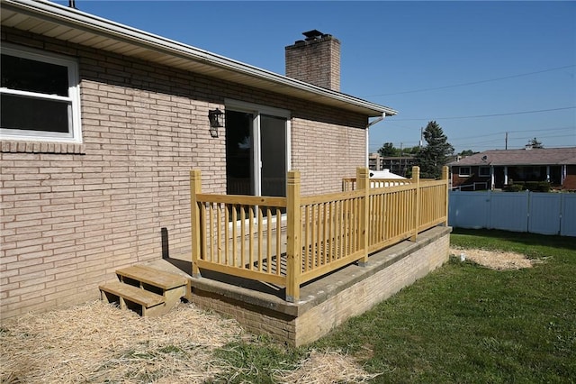 view of deck