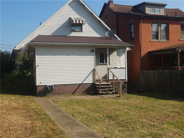1244 Maple Ave, Monessen, PA 15062 - back of house featuring entry steps