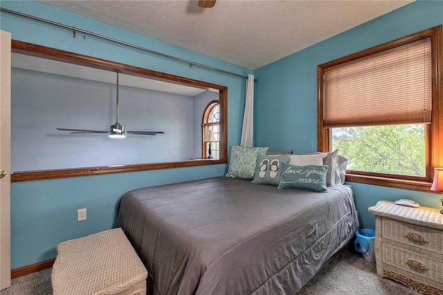 1057 Finchley Rd, North Huntingdon, PA 15642 - carpeted bedroom with ceiling fan