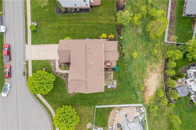 drone / aerial view