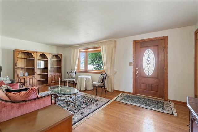 639 Scenery Dr, Elizabeth Twp/Boro, PA 15037 - entryway with wood finished floors and baseboards