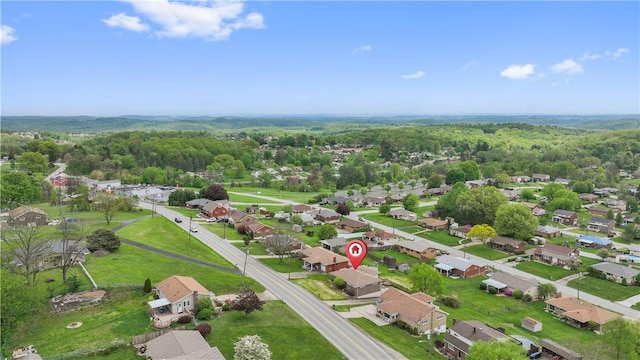 639 Scenery Dr, Elizabeth Twp/Boro, PA 15037 - aerial view of residential area featuring a heavily wooded area