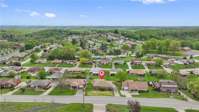639 Scenery Dr, Elizabeth Twp/Boro, PA 15037 - aerial view of residential area featuring a forest
