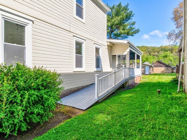 411 4th St, Darlington, PA 16115 - view of side of property featuring a yard