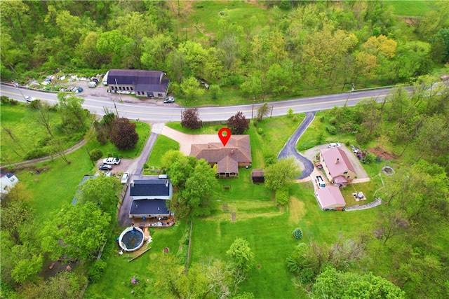 aerial view
