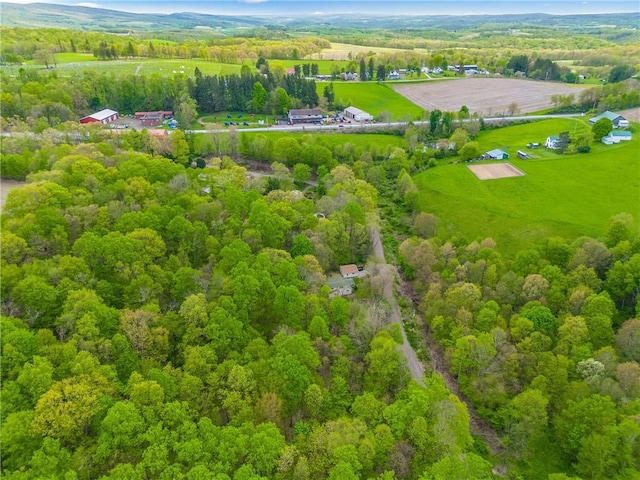 192 Wilkins Hollow Rd, Addison Twp, PA 15411 - aerial view of sparsely populated area with a heavily wooded area