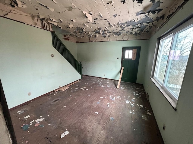 792 11th St, Pitcairn, PA 15140 - unfurnished dining area featuring wood-type flooring
