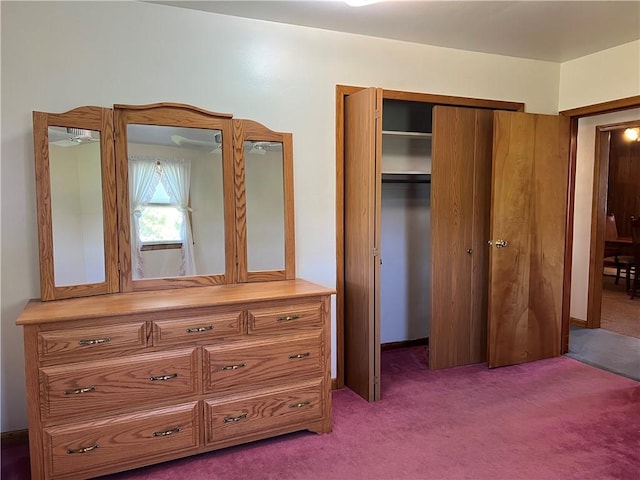 view of closet