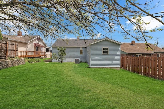 view of rear view of property