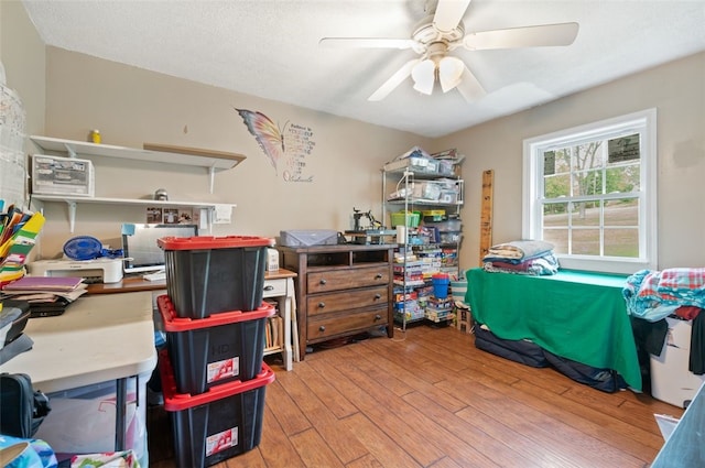 10 Chestnut Ln, Finleyville, PA 15332 - storage featuring a ceiling fan