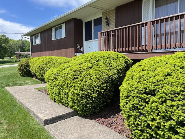 view of side of home