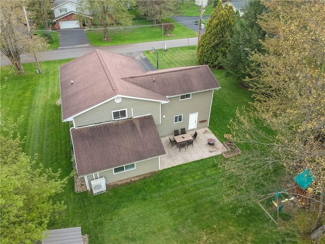 view of subject property
