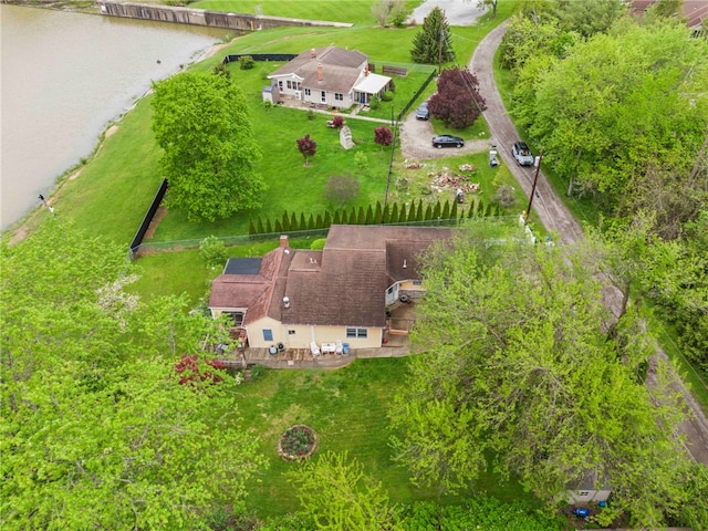 128 Evergreen Dr, Peters Twp, PA 15317 - view from above of property