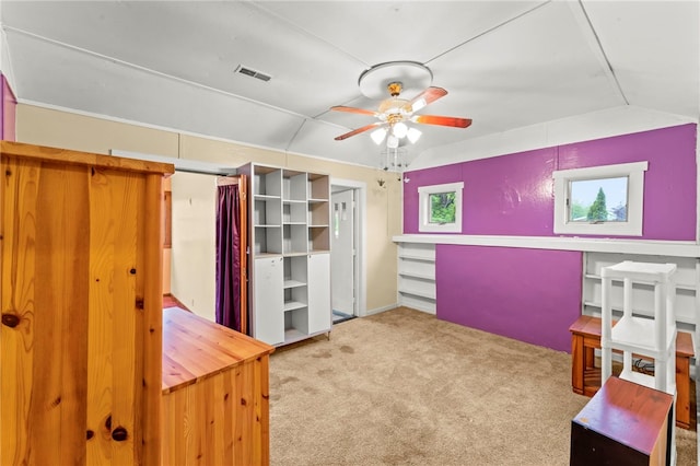 128 Evergreen Dr, Peters Twp, PA 15317 - unfurnished bedroom with vaulted ceiling and carpet flooring