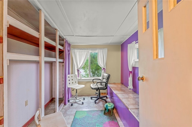 128 Evergreen Dr, Peters Twp, PA 15317 - home office featuring tile patterned floors