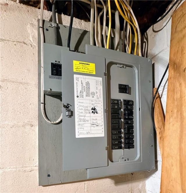 utilities featuring electric panel
