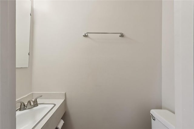 207 Parkwood Dr, Cranberry Twp, PA 16066 - half bathroom featuring toilet and vanity