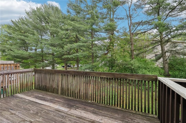 207 Parkwood Dr, Cranberry Twp, PA 16066 - view of wooden deck