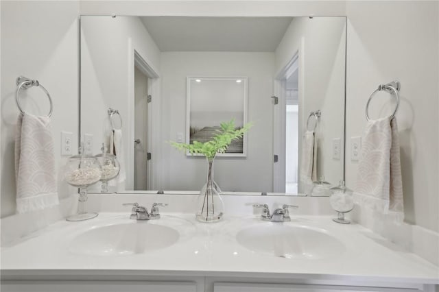 122 River Ridge Drive, Moon/Crescent Twp, PA 15108 - bathroom featuring double vanity