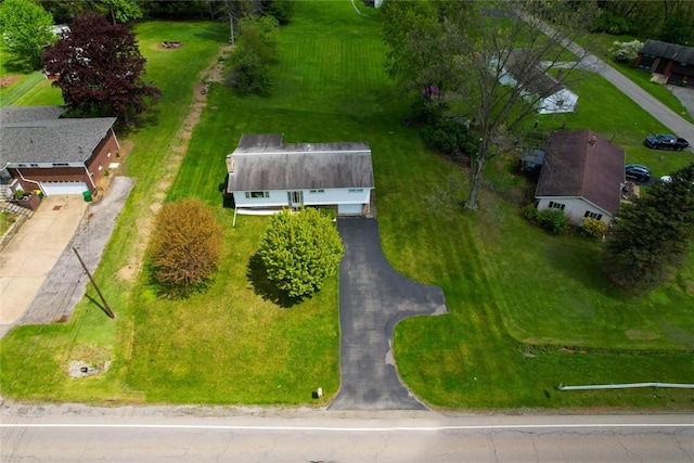 view of subject property