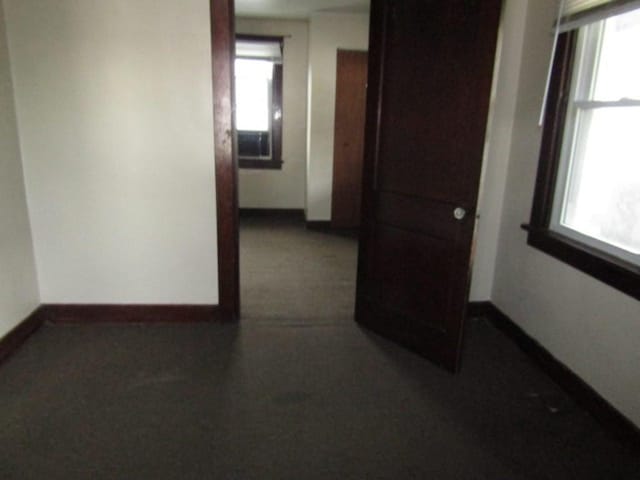 643 Indiana Ave, Glassport, PA 15045 - hallway with healthy amount of natural light and baseboards