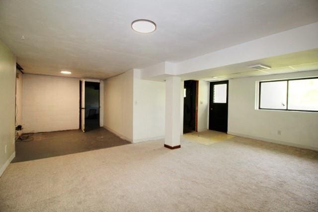 513 Crestview Dr, Plum Boro, PA 15239 - basement with carpet floors