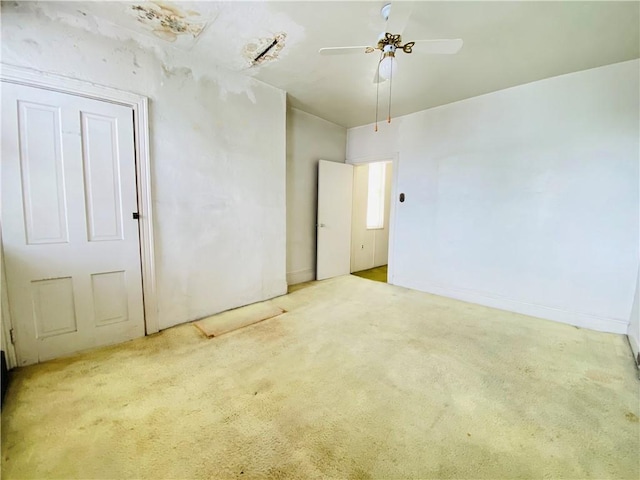 811 Farragut St, Highland Park, PA 15206 - carpeted spare room featuring a ceiling fan