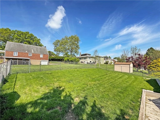 5422 Library Rd, Bethel Park, PA 15102 - view of yard featuring a storage unit and an outdoor structure