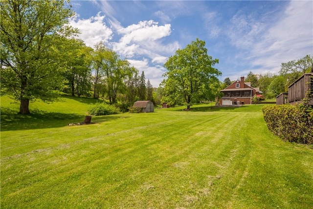 230 Brookwood Rd, Peters Twp, PA 15367 - view of grassy yard featuring an outbuilding