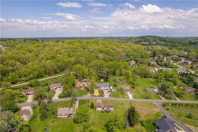 230 Brookwood Rd, Peters Twp, PA 15367 - aerial view of residential area featuring a heavily wooded area
