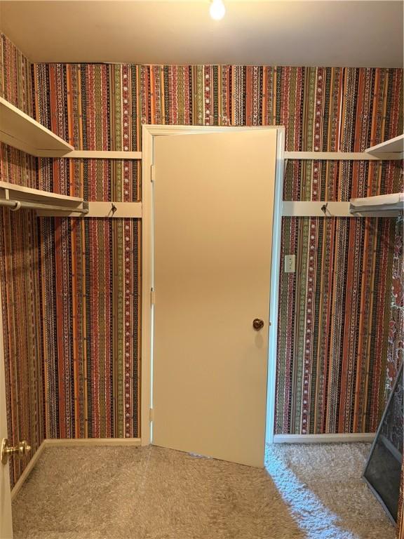 view of storage room