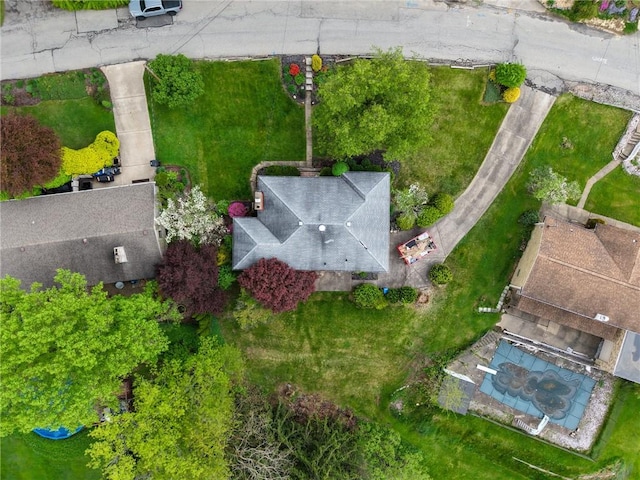 drone / aerial view