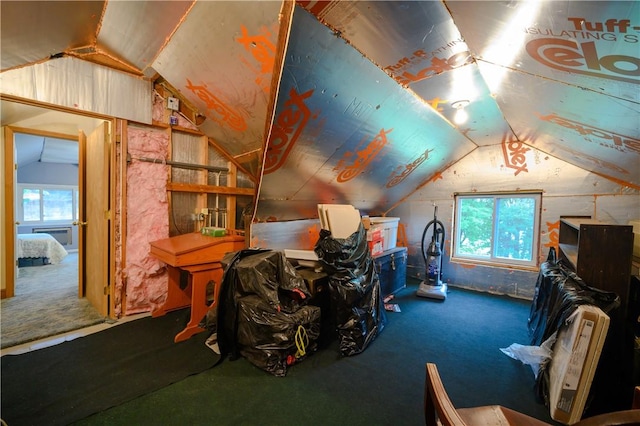 115 River Ave, Glenfield, PA 15143 - bonus room featuring vaulted ceiling, carpet flooring, and plenty of natural light