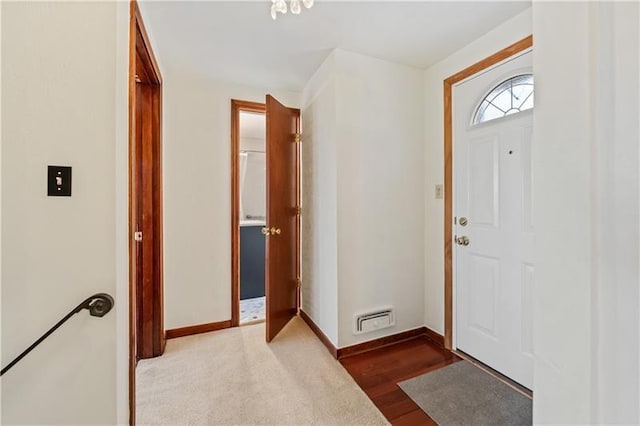 149 Fairfax Rd, Forest Hills Boro, PA 15221 - entryway with baseboards and wood finished floors