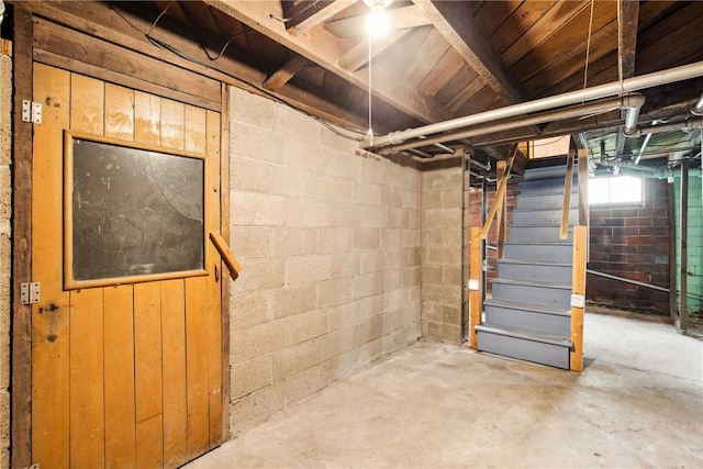108 Gay St, Salisbury, PA 15558 - basement with stairway