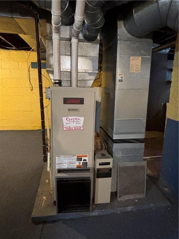 view of utility room
