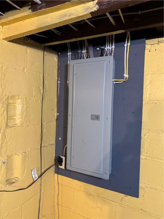 utilities with electric panel
