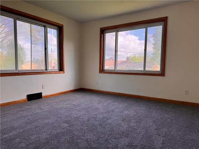1350 George St, Hermitage, PA 16148 - carpeted empty room featuring plenty of natural light and baseboards